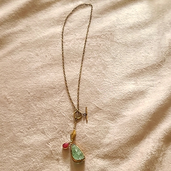 TOGGLE CLOSURE LARIAT NECKLACE - Picture 2 of 4